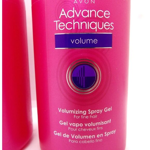 Avon Advanced Techniques Volume Spray Gel lot of 2 New - Picture 2 of 3